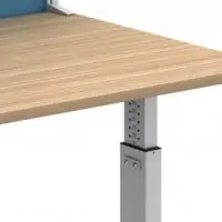 Height Adjustable Desk set and forget mechanism.