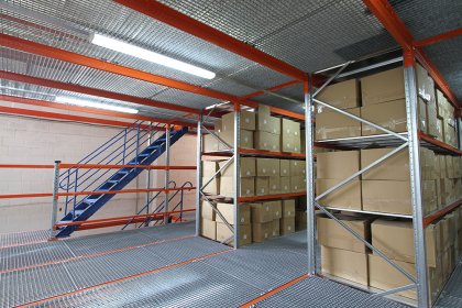 We build Mezzanine Floors for businesses in Hertfordshire, Bedfordshire and London